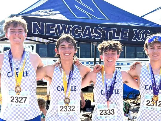 Winning medals at Anadarko
