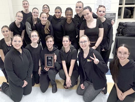 Winter Guard wins 1st Place