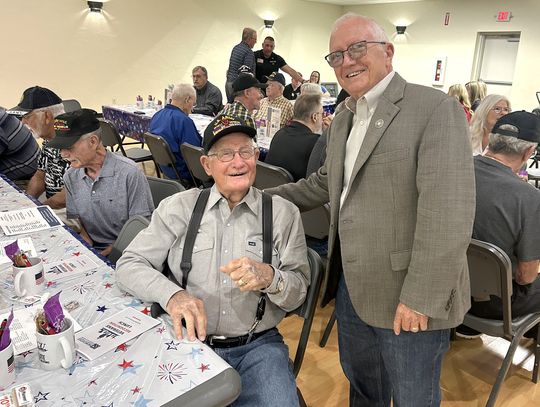 WWII Veteran DaVoult lauded by his peers