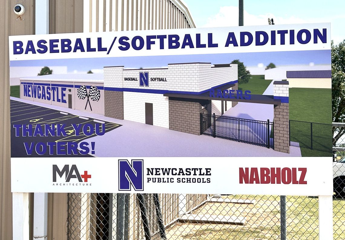 Architect’s rendering of new ball field addition Architect’s rendering of new ball field addition