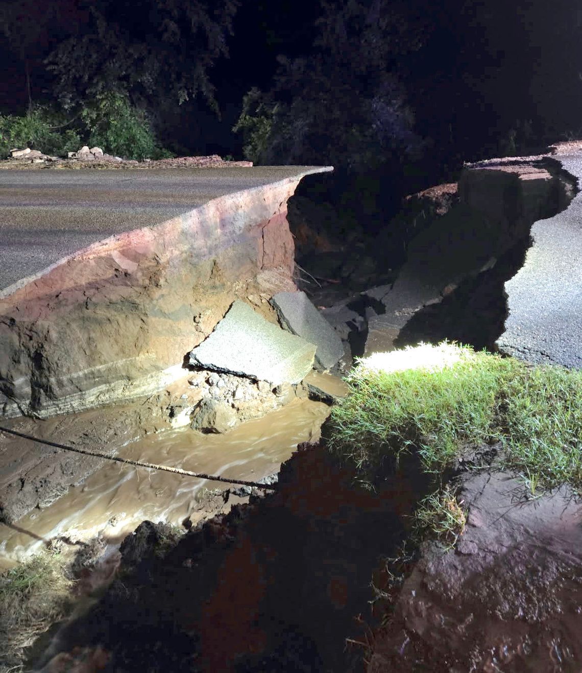 Area suffered storm damage last week