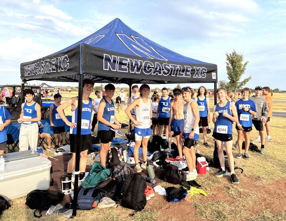 Best turnout ever for Newcastle XC meet Best turnout ever for Newcastle XC meet