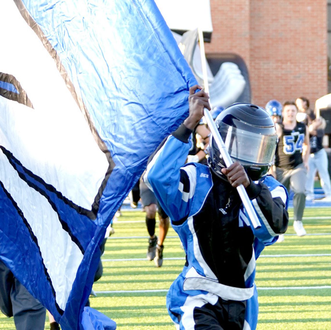 Blue Bullet takes the field