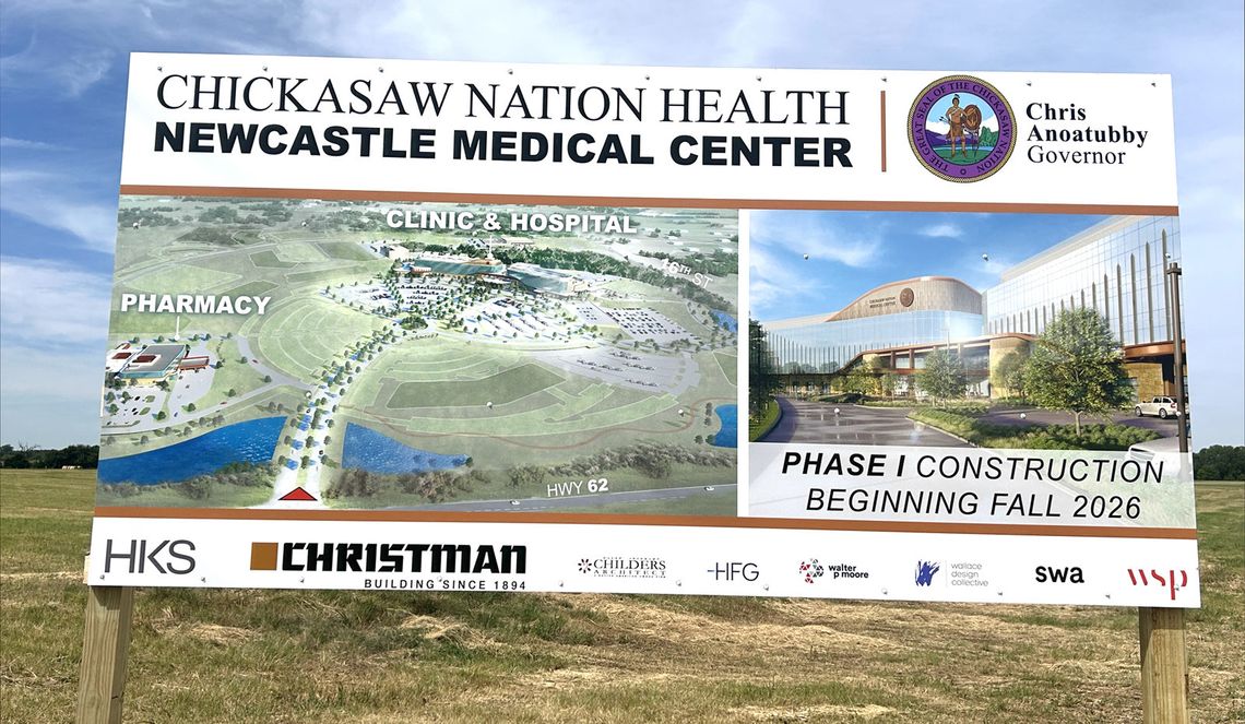 Chickasaw Nation breaking ground Friday on new health facility