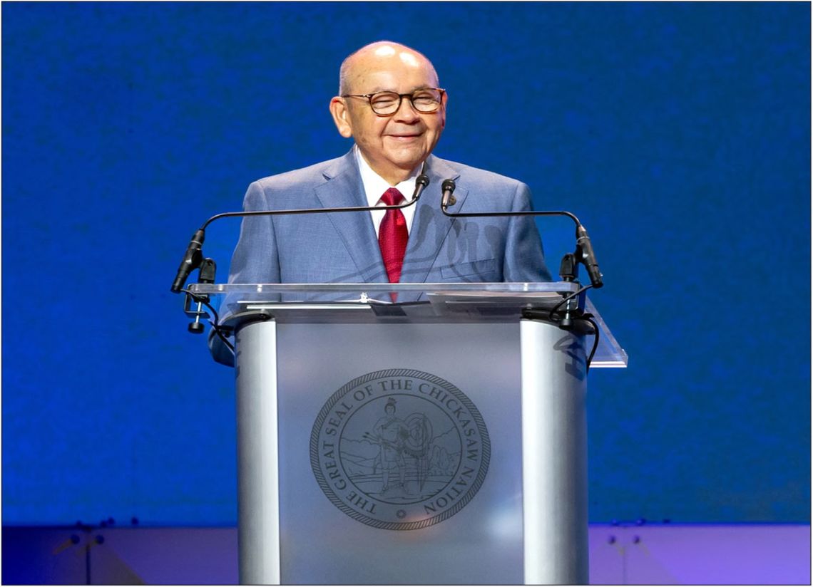 Chickasaw Nation Gov. Bill Anoatubby: The best is yet to come'