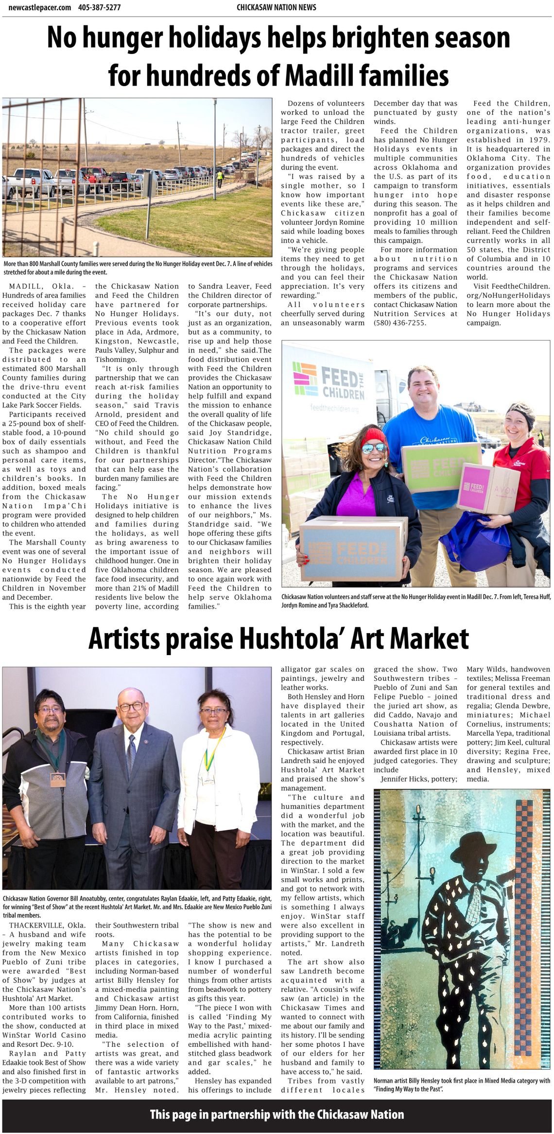 Chickasaw Nation News for January 4