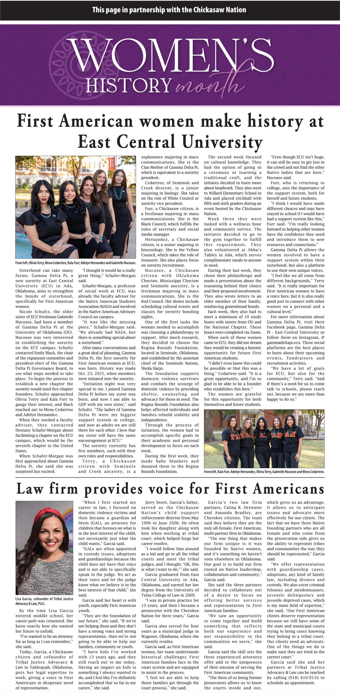 Chickasaw Nation news for the week of March 26