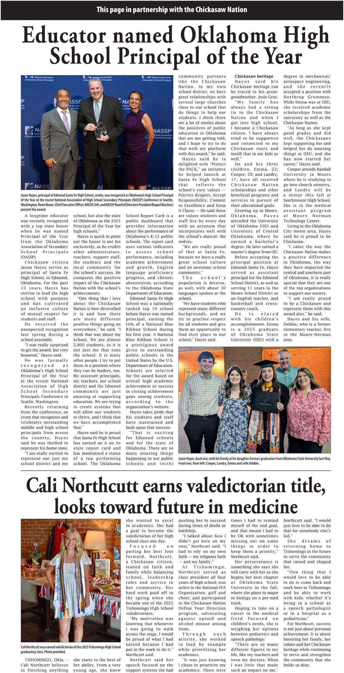 Chickasaw Nation News for the week of September 18, 2025