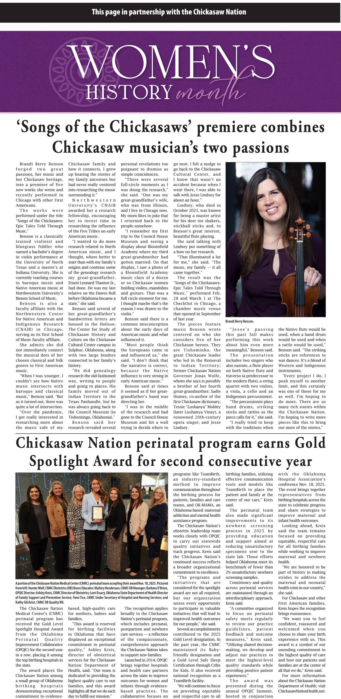 Chickasaw Nation news for week of April 2, 2026
