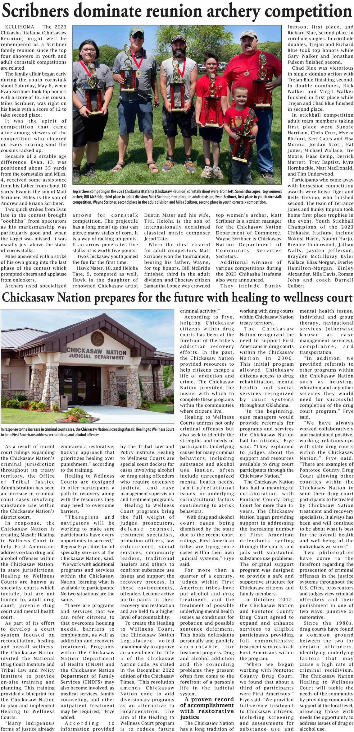 Chickasaw Nation News for week of June 15