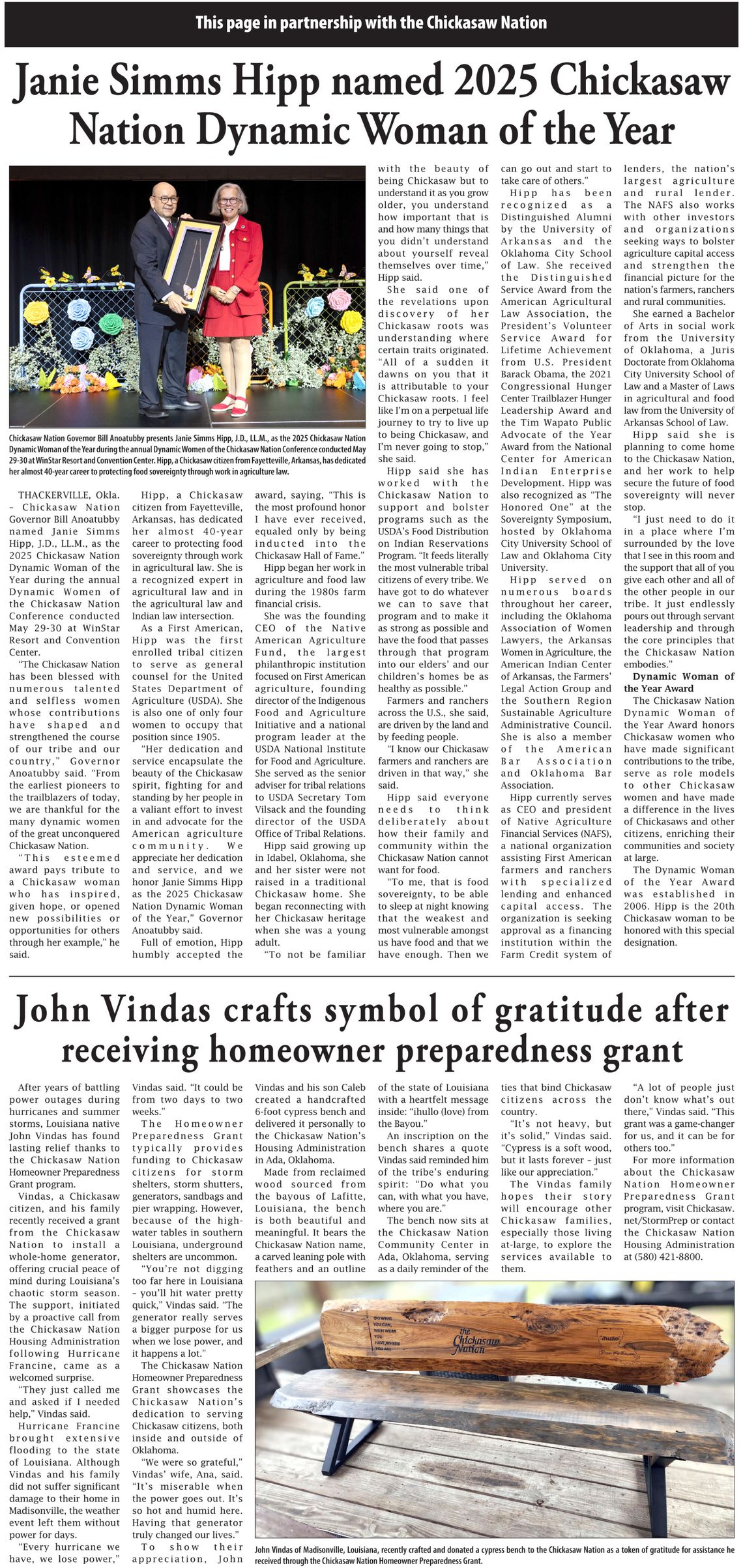 Chickasaw Nation News for week of June 19