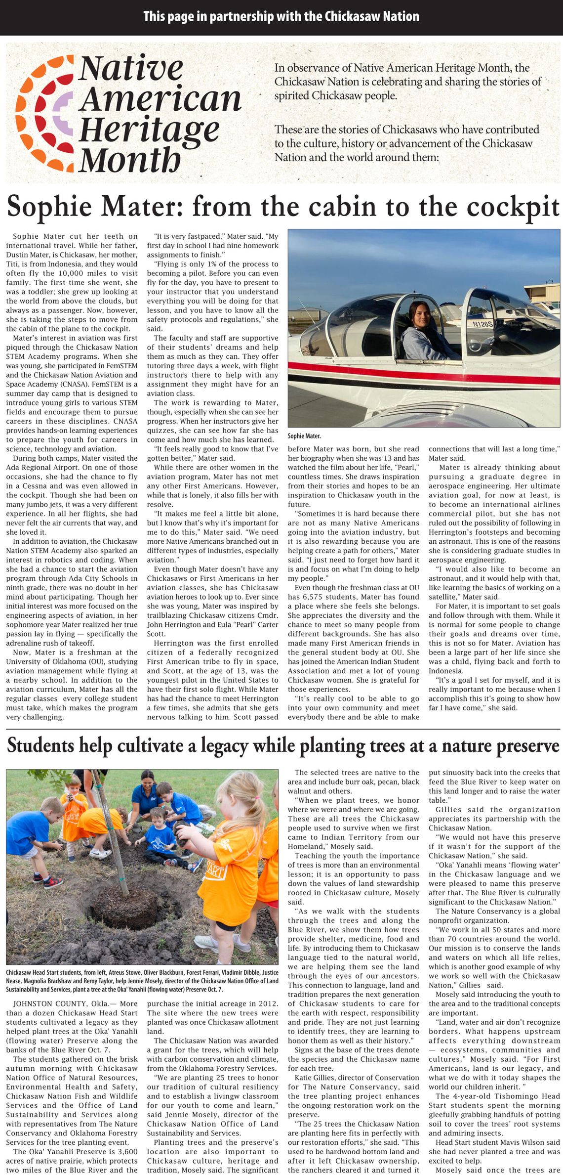 Chickasaw Nation News for week of November 27 Chickasaw Nation News for week of November 27