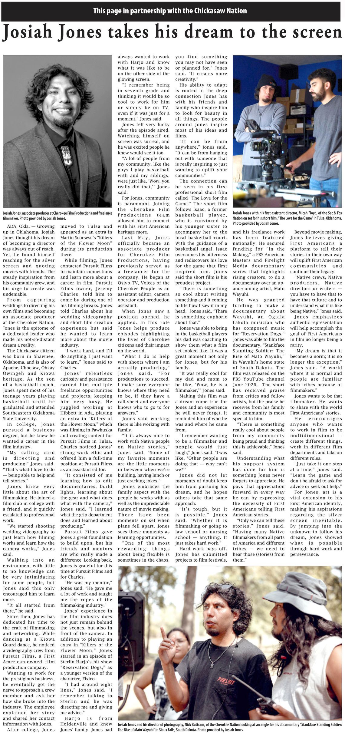 Chickasaw Nation news for week of Thursday, April 23 Chickasaw Nation news for week of Thursday, April 23