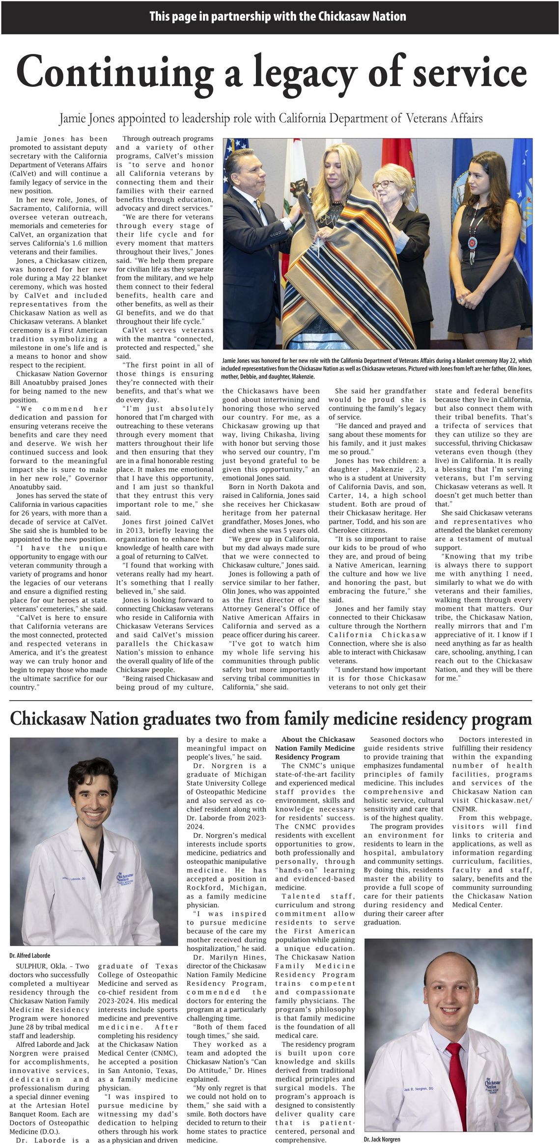 Chickasaw Nation News for week of Thursday, August 15