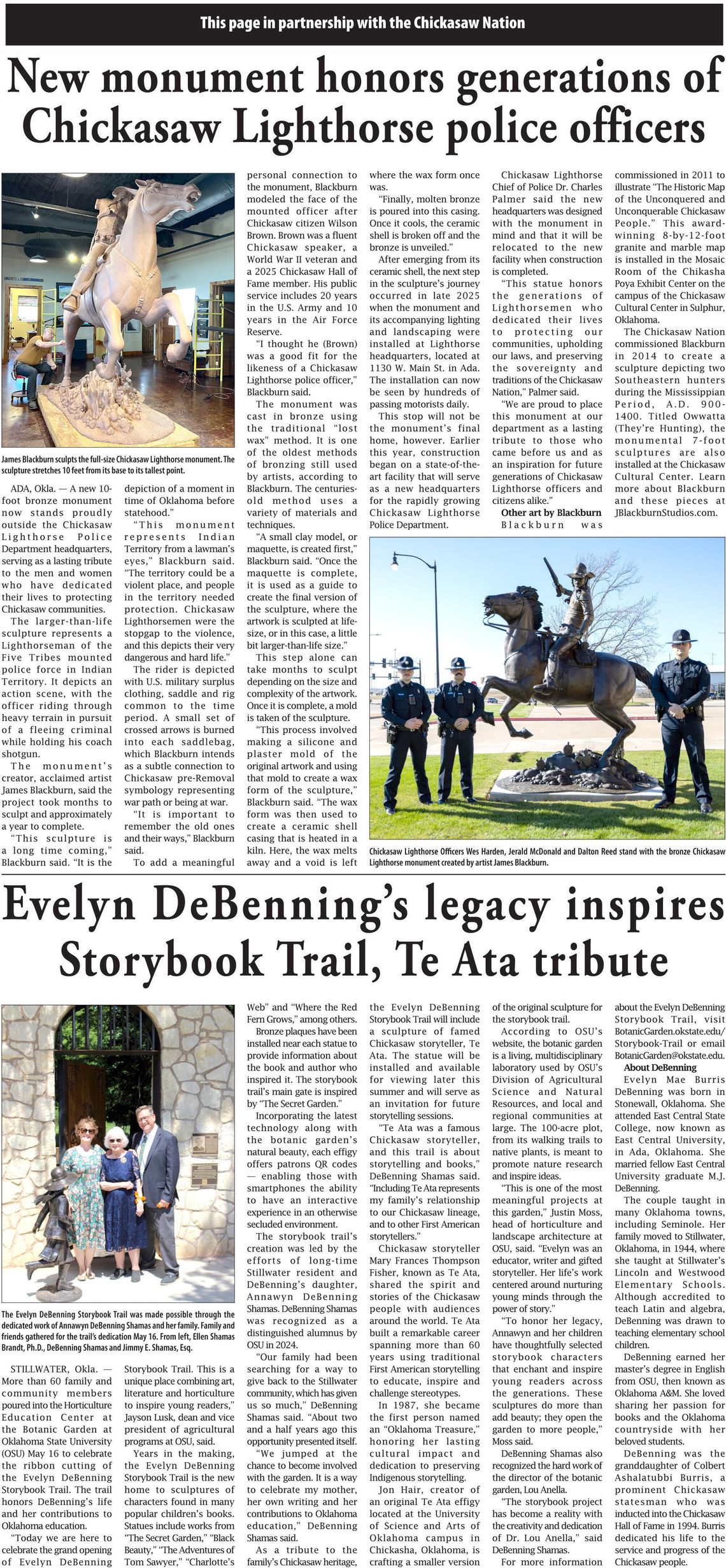Chickasaw Nation news for week of Thursday, July 30
