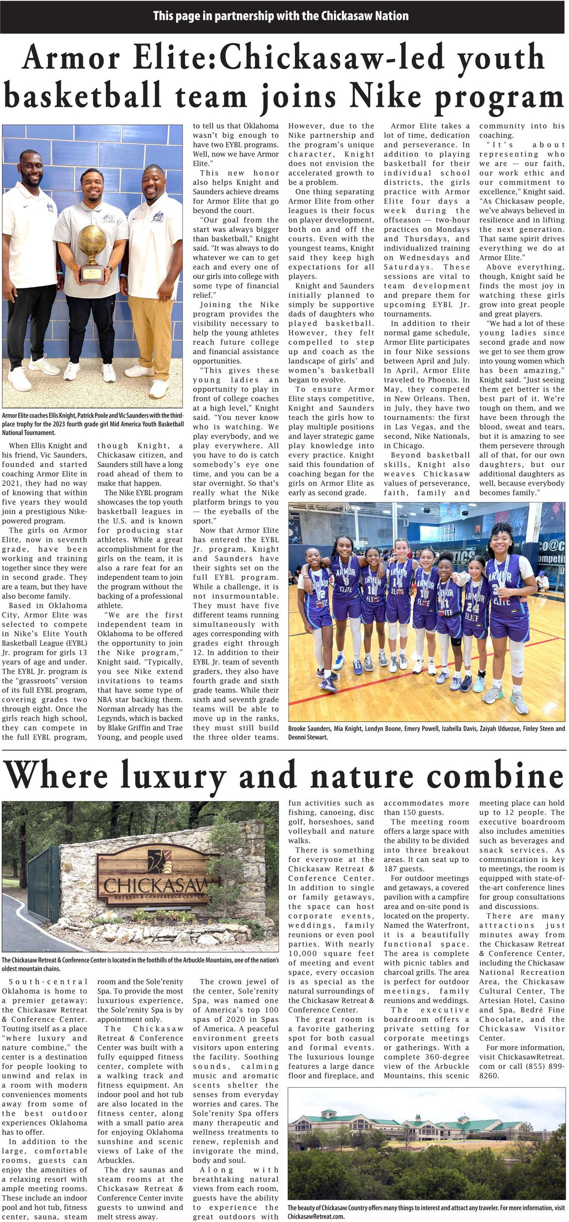 Chickasaw Nation news for week of Thursday, June 25 Chickasaw Nation news for week of Thursday, June 25