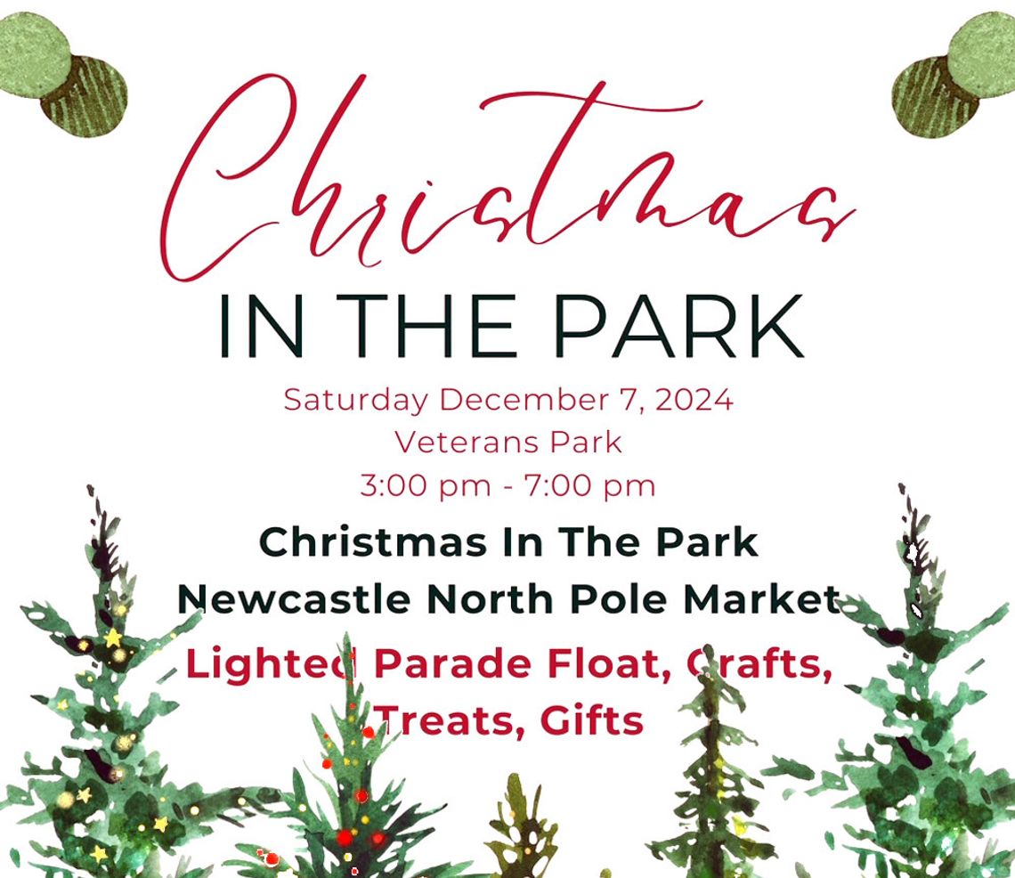 Christmas in the park, parade are on the way