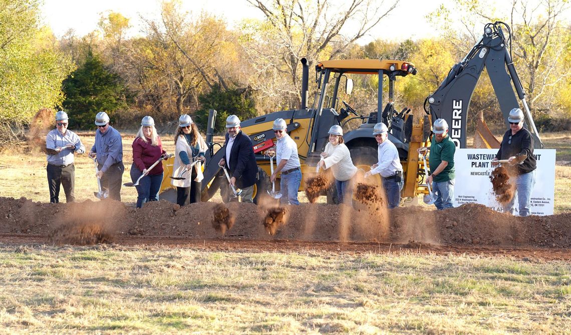 City holds ground breaking ceremony for new wastewater treatment plant