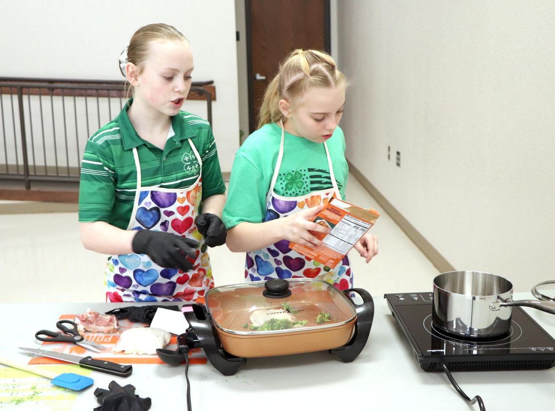 Culinary creations contests show skills developed by 4-H students