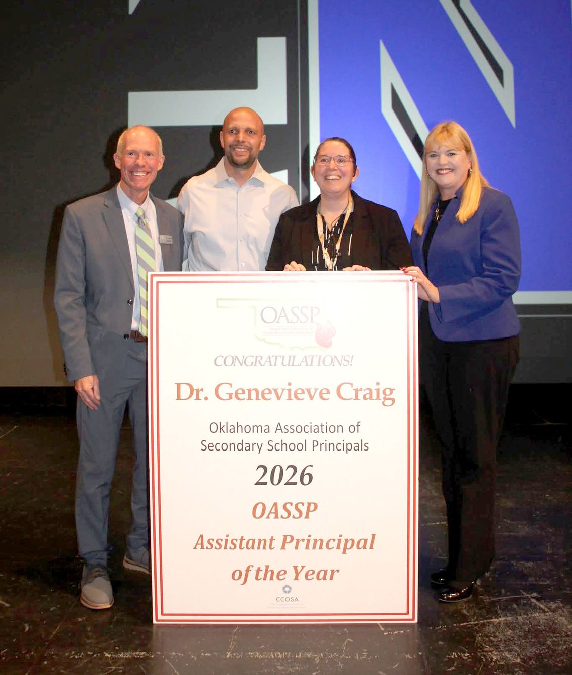 Dr. Craig named OASSP Assistant Principal of the Year