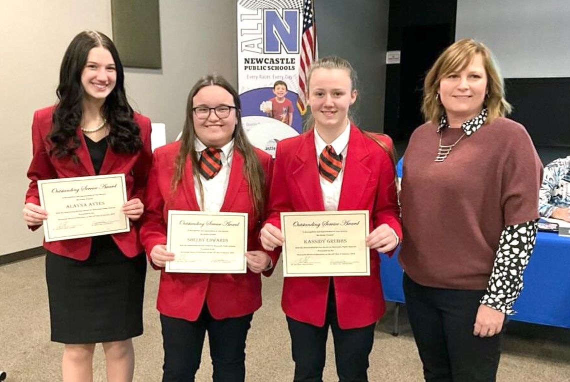 FCCLA officers are outstanding