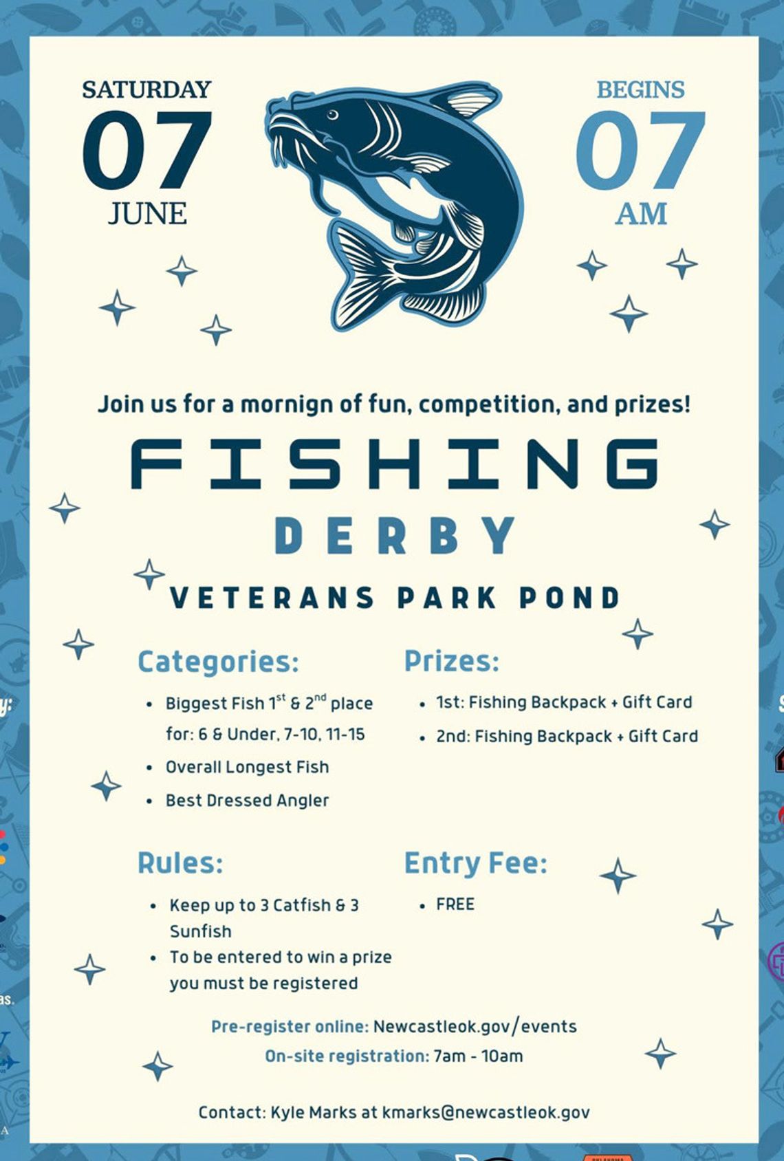 Fishing Derby set June 7 by City Parks, Rec