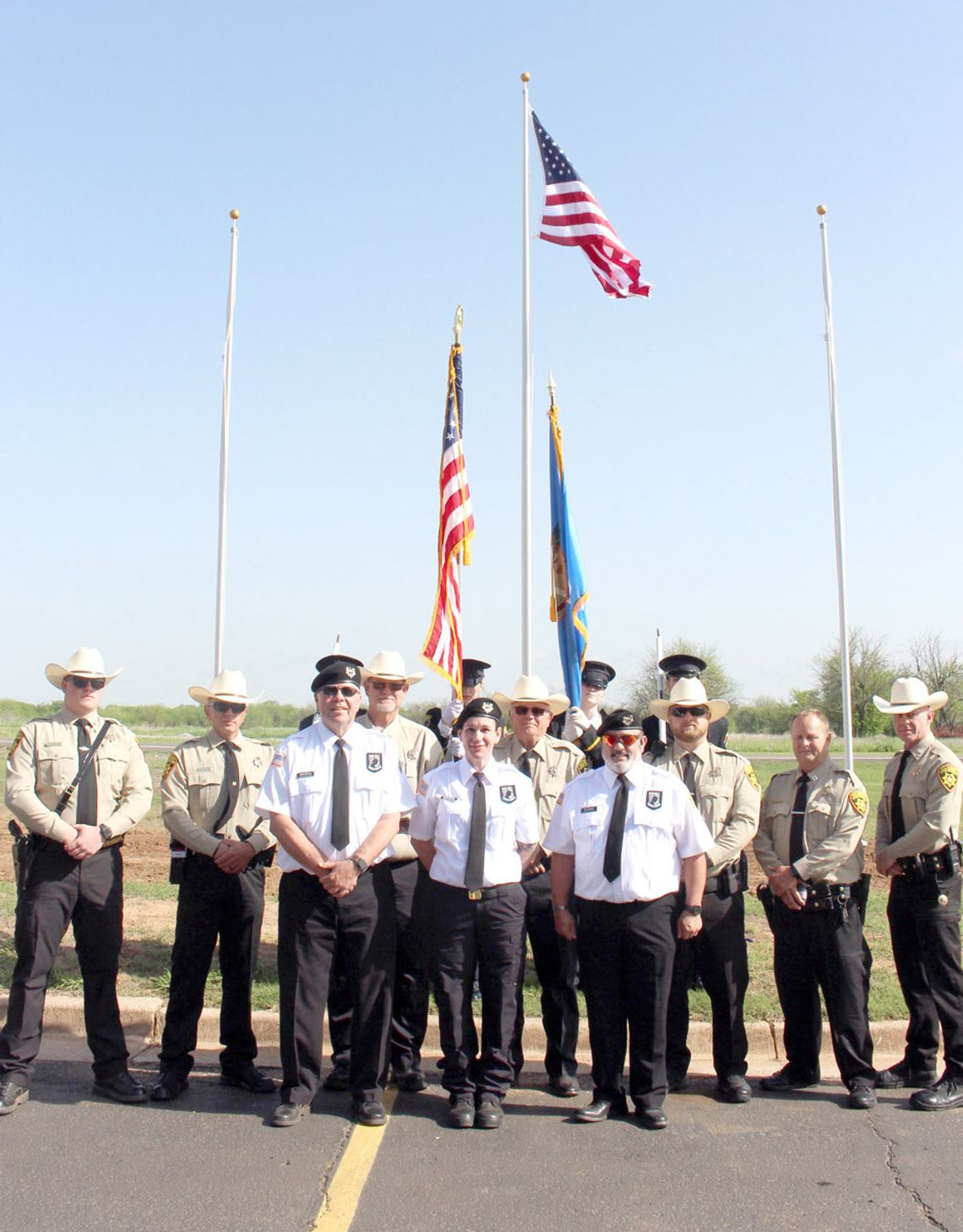 Flag-raising ceremony at MATC