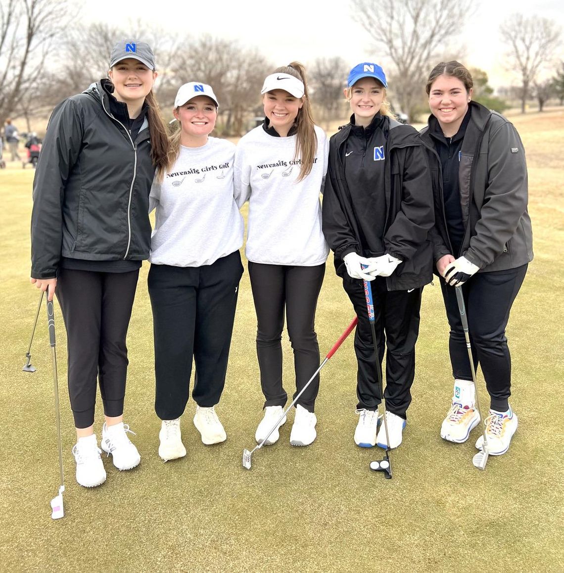 Girls place 5th to open golf season, Aydan Smith earns a top-10 medal