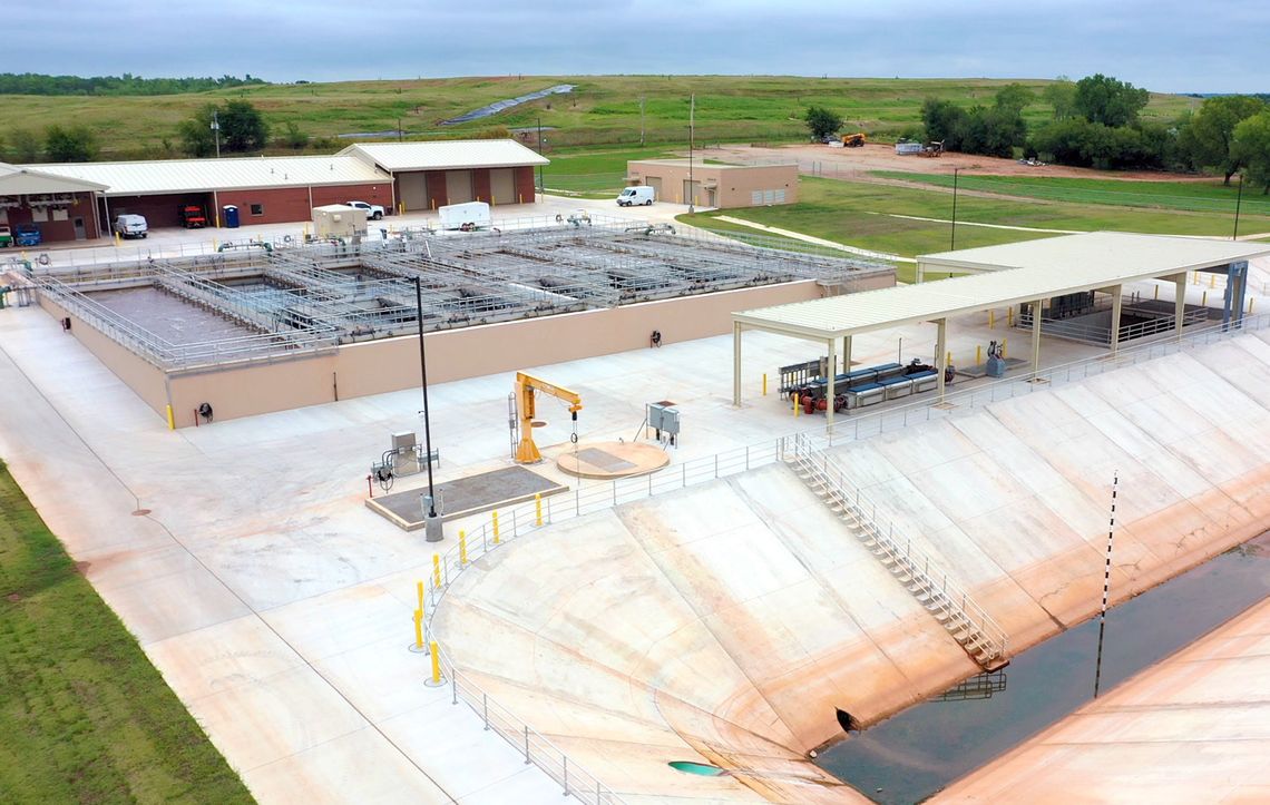 Grand Opening, Ribbon Cutting for Wastewater Facility