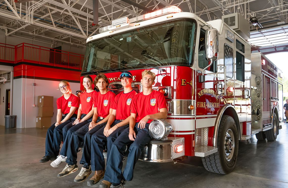 Internships ignite student interest in firefighting, community service