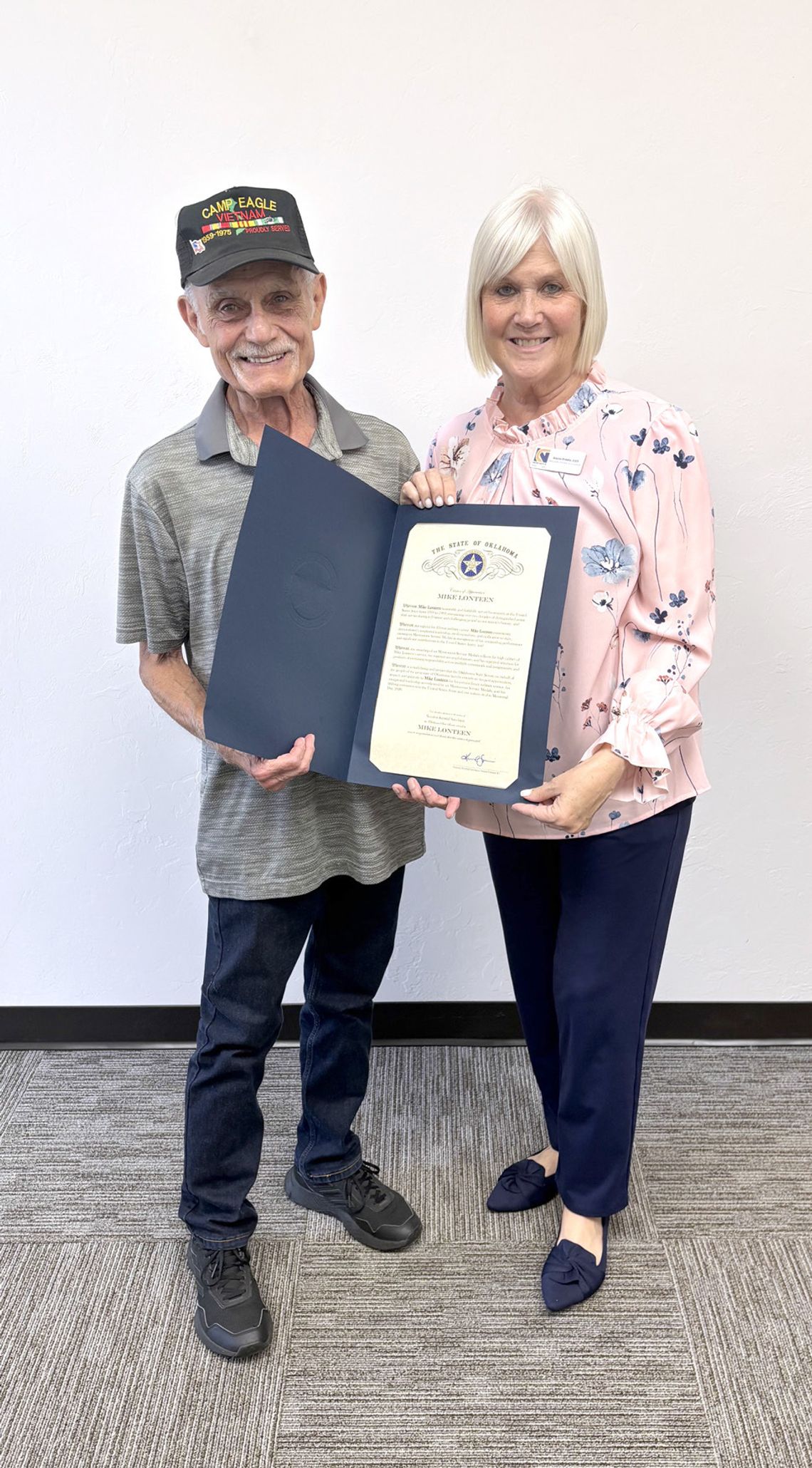 Lonteen earns recognition