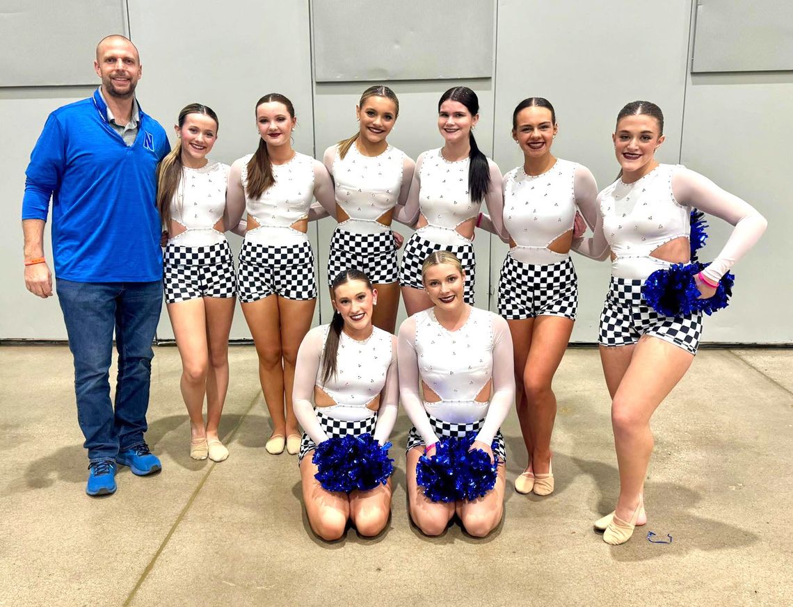 Newcastle dances to 2nd place