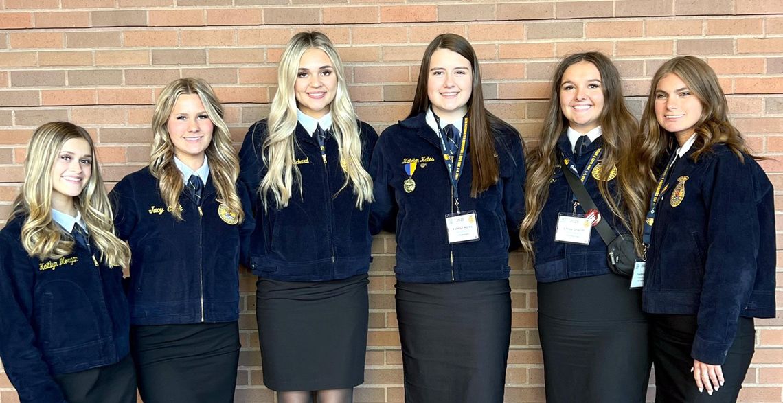 Newcastle High School FFA Officers