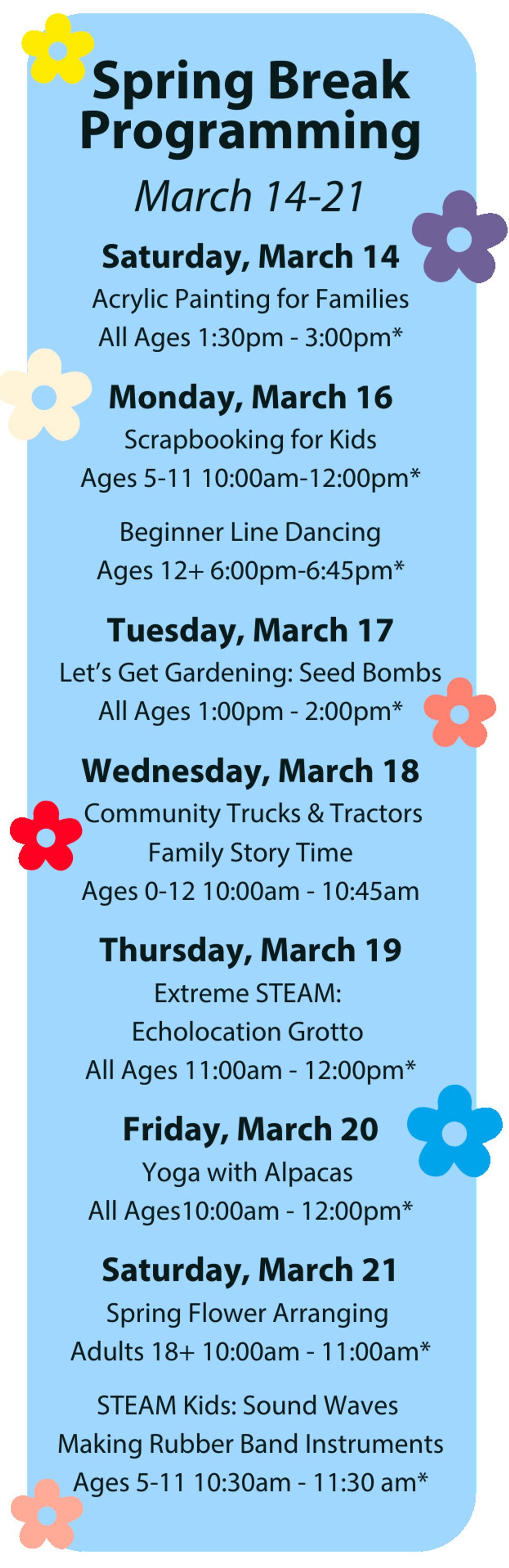 Newcastle Library Events Calendar