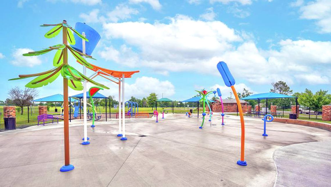 Newcastle Splashpad is officially open for the Summer season Newcastle Splashpad is officially open for the Summer season