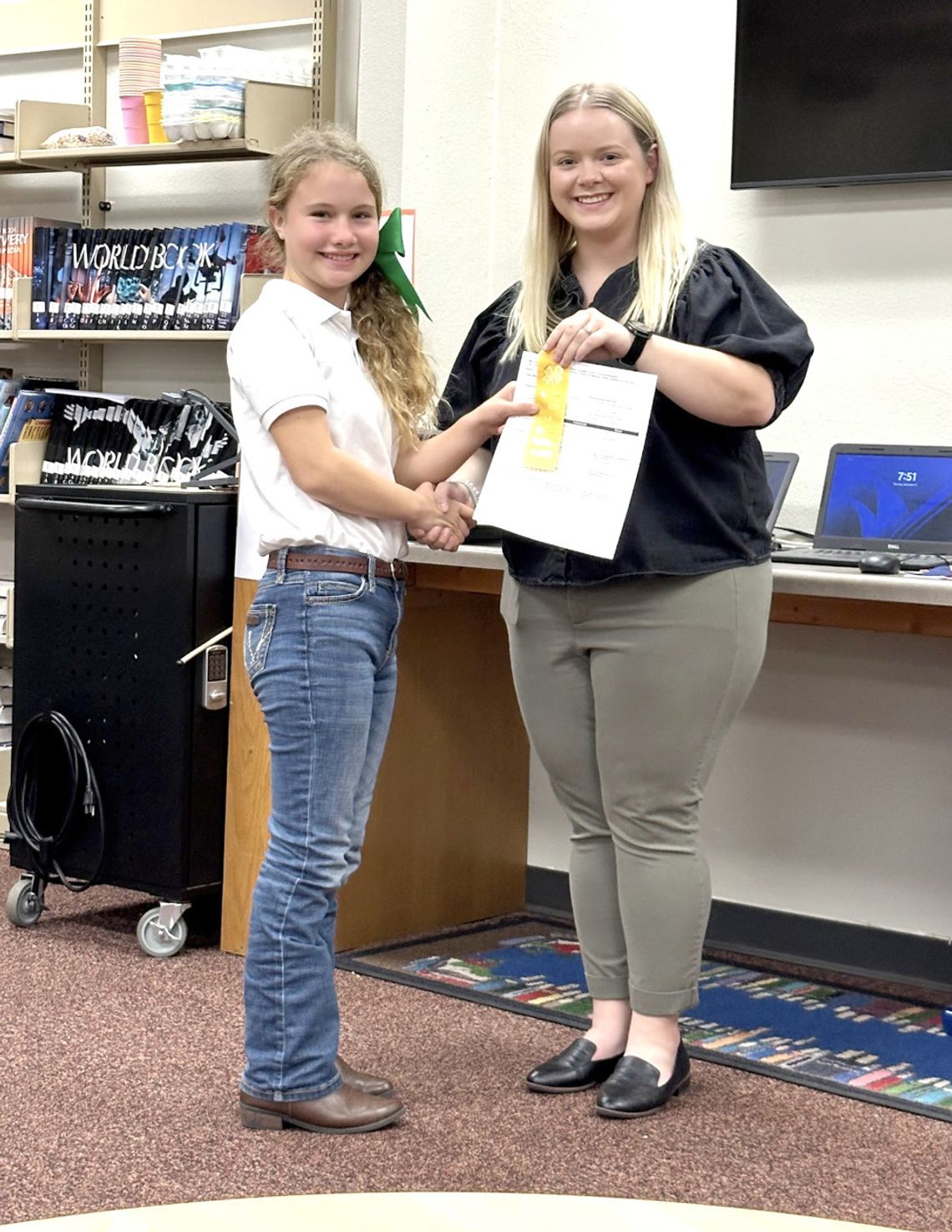 Newcastle students place in McClain County 4-H Speech Contest