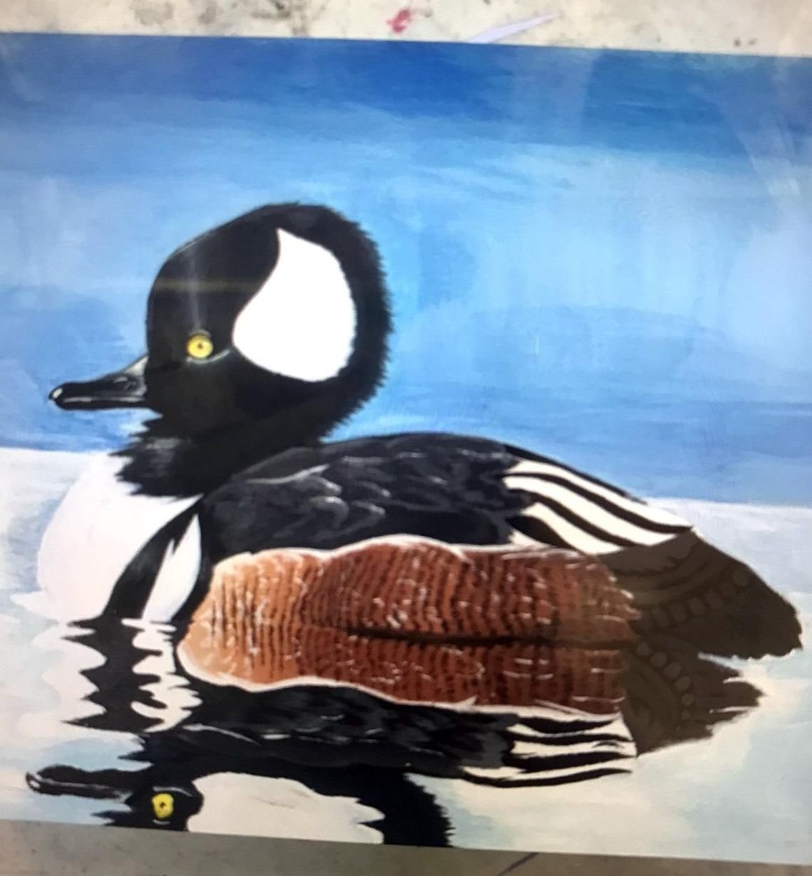 NMS 8th grader’s duck art wins first place, Best of Show