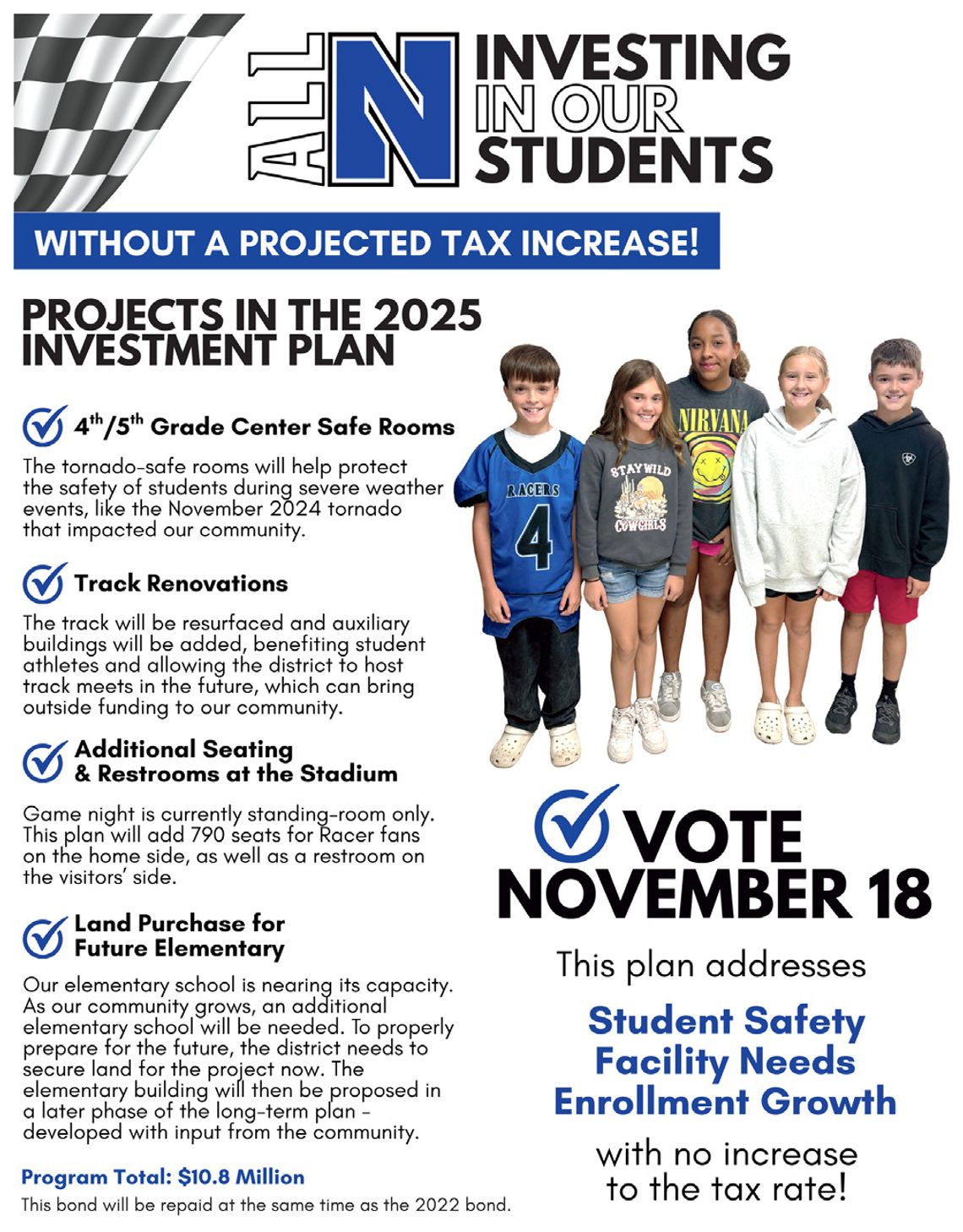 NPS asks $10.7 million bond issue for projects NPS asks $10.7 million bond issue for projects