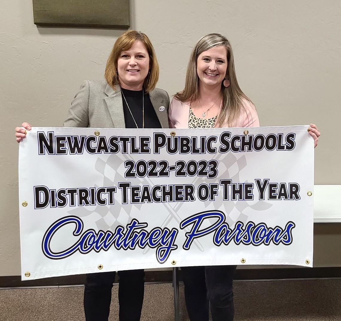 Parsons named NPS Teacher of the Year