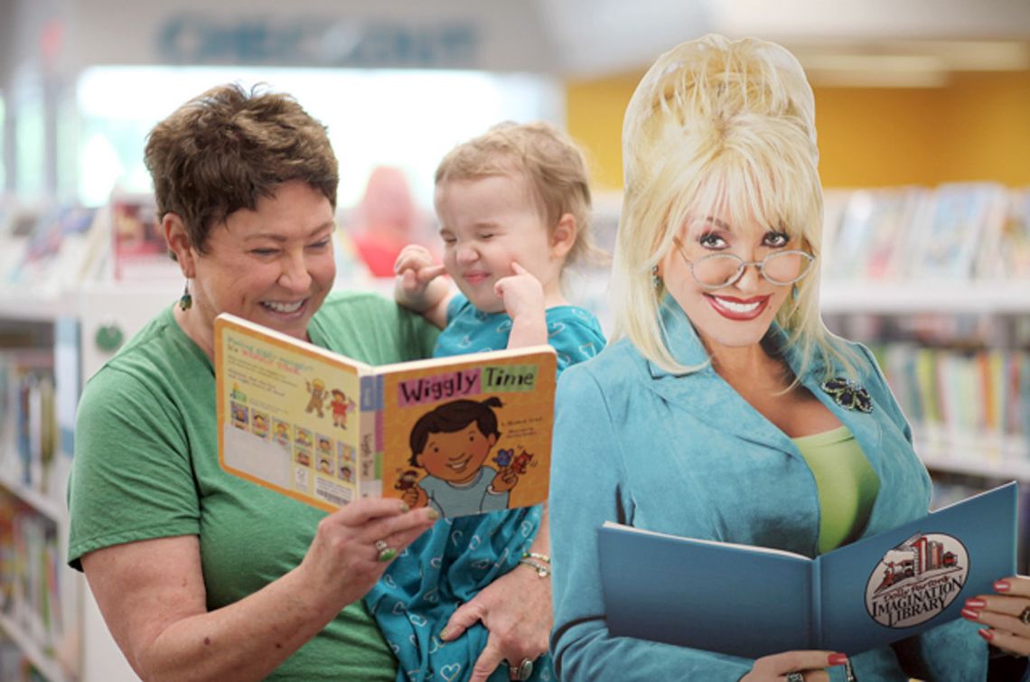 PLS, Dolly Parton’s Imagination Library delivers free books to children under 5