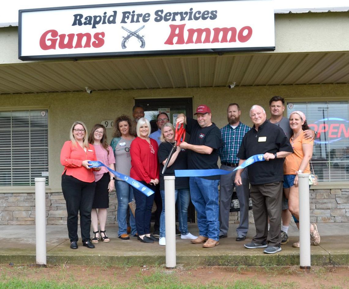 Rapid Fire Services Guns and Ammo joins Chamber