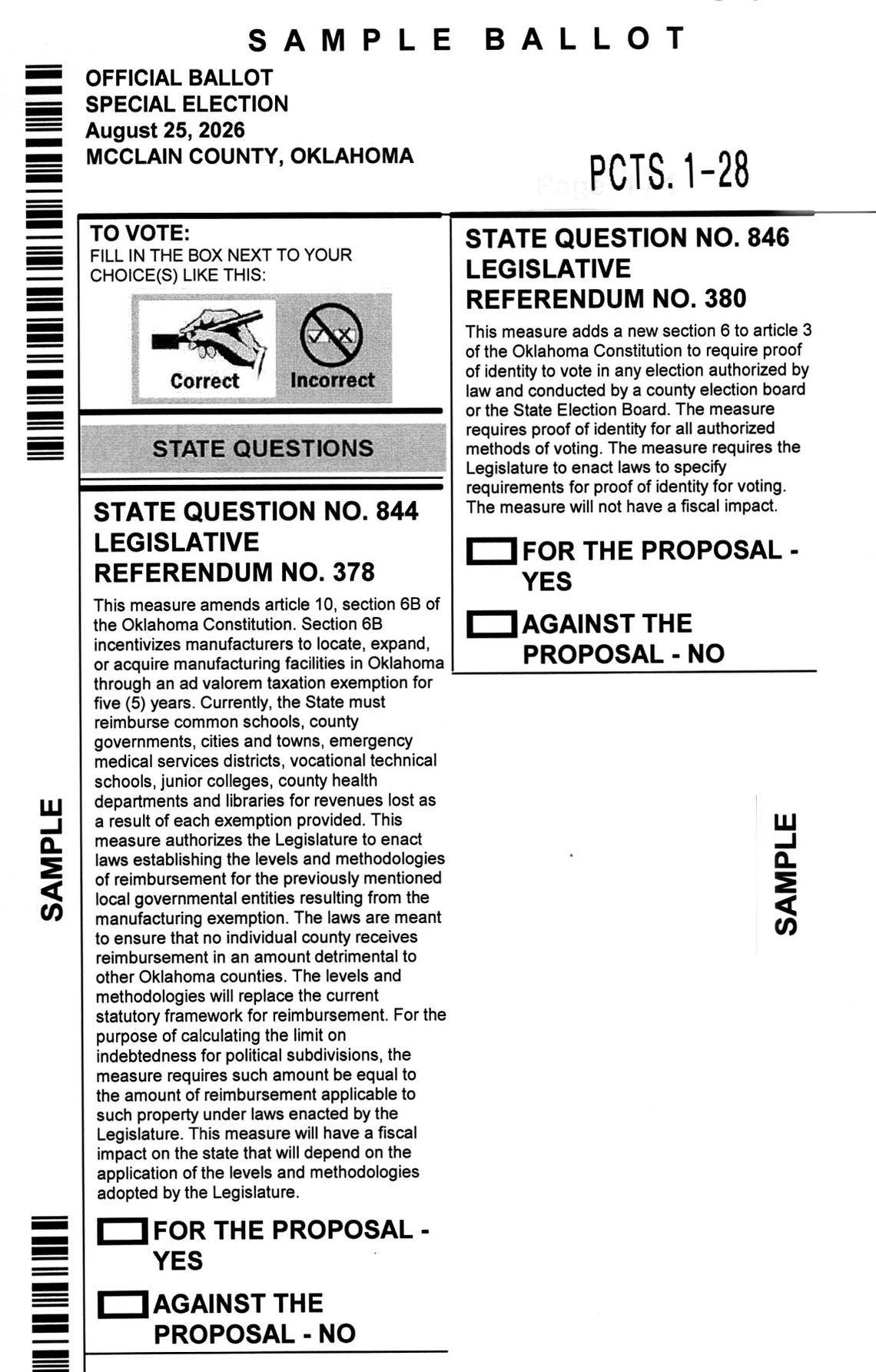 Runoff Primary, Special Election Runoff Primary, Special Election