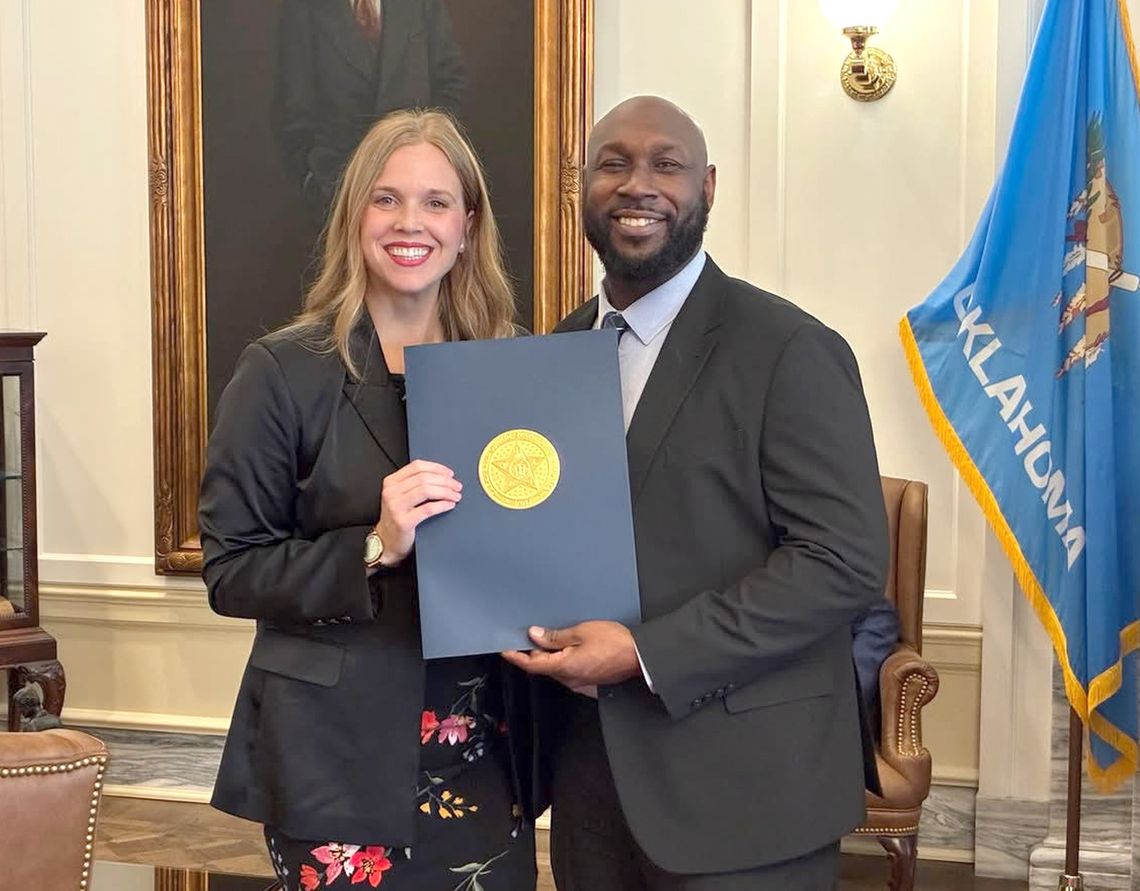 Senator congratulates Racers, Coach Brown