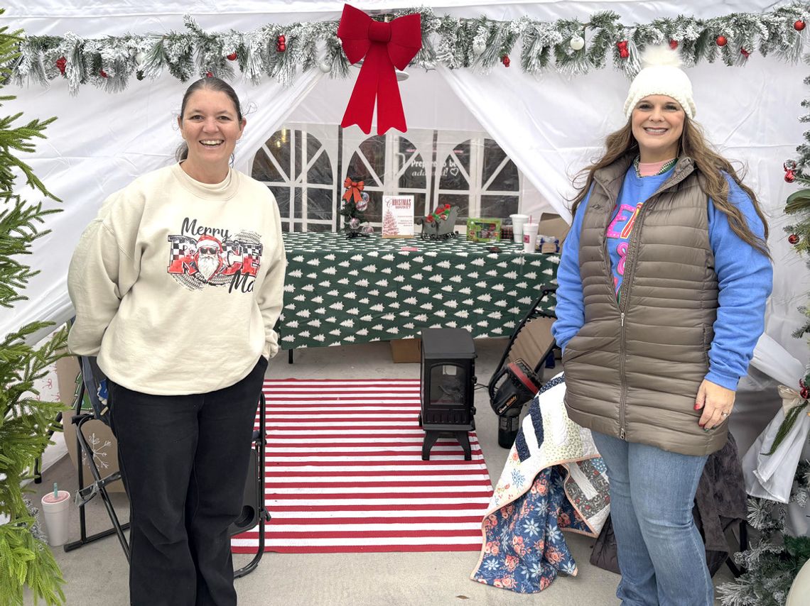 Stacy Howard of Impact Nutrition and Marci White of MJ Designs