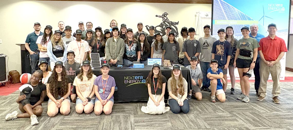Students attend Northwestern STEM Camp focused on renewable energy