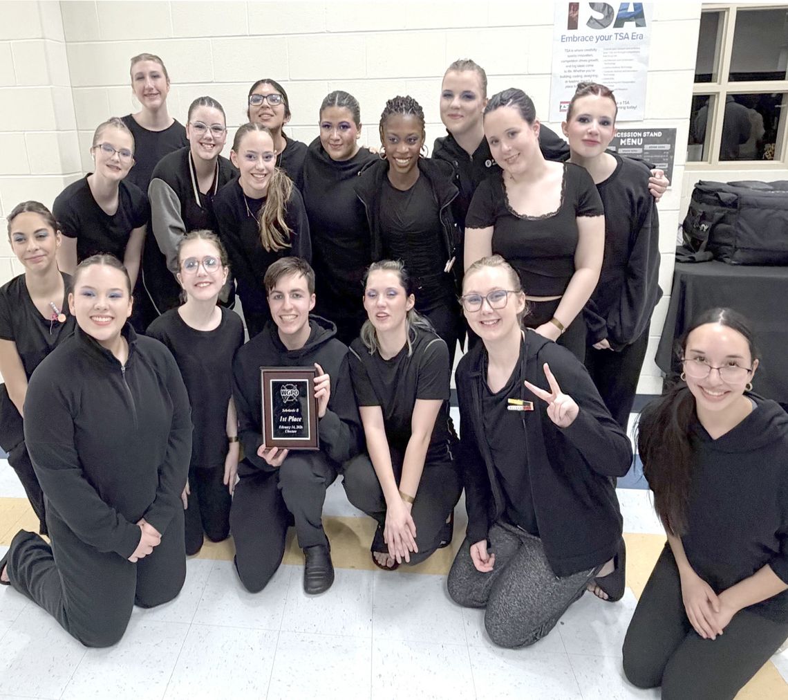 Winter Guard wins 1st Place