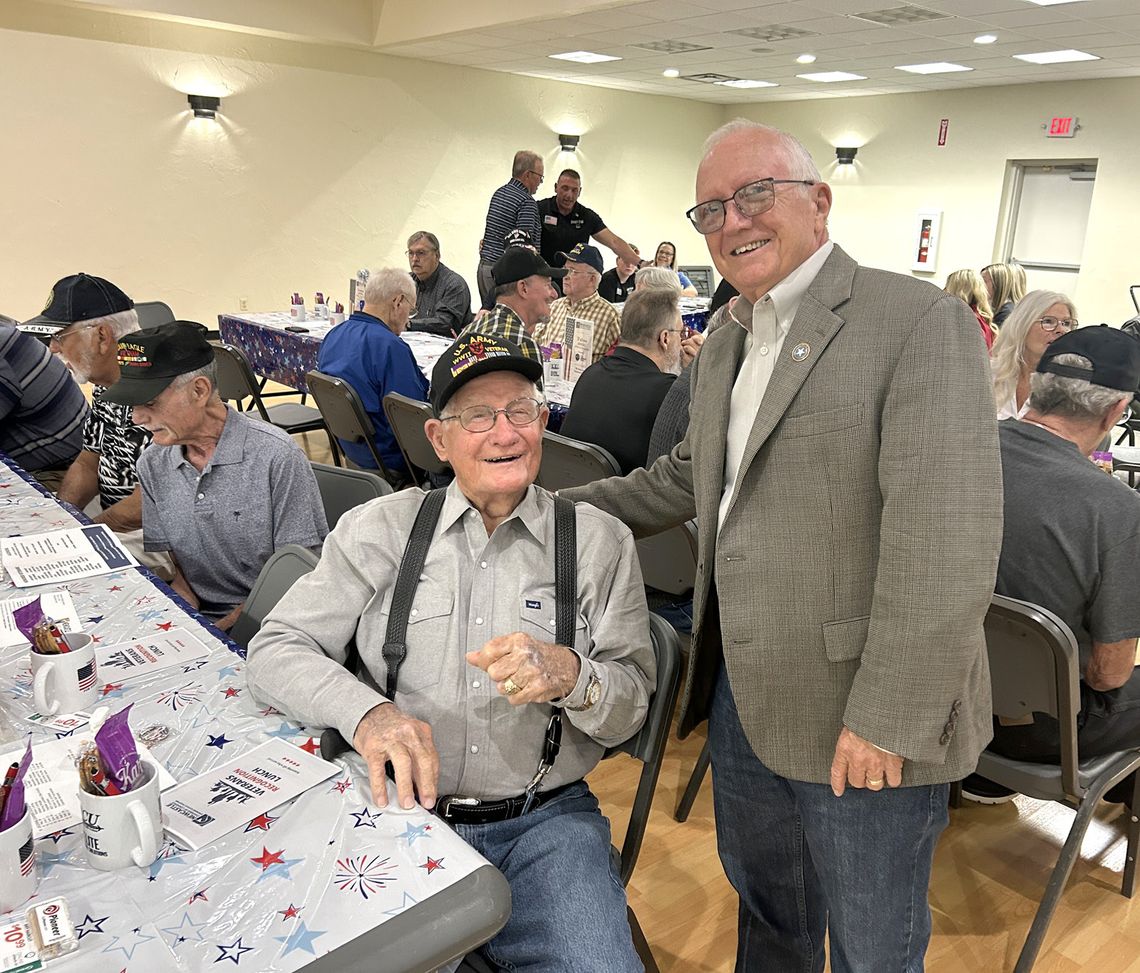 WWII Veteran DaVoult lauded by his peers