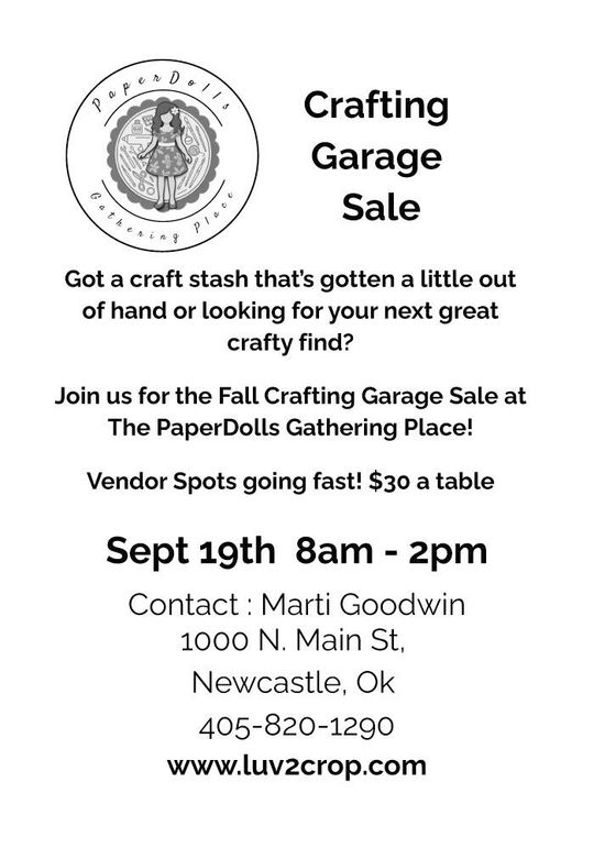 PaperDolls Garage Sale