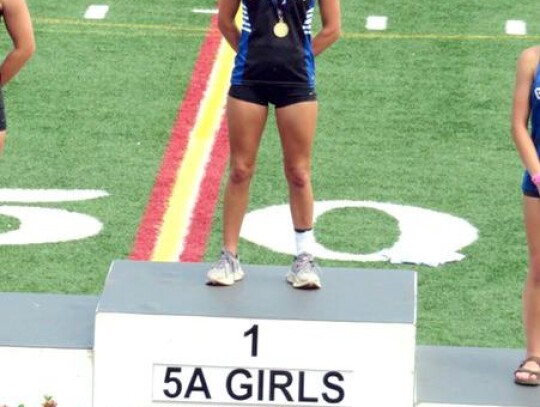 Newcastle’s Marisa Moring vaulted to 10’ to be named State Champion at the Class 5A State Track and Field Meet May 12-13 at Yukon High School. • photo provided