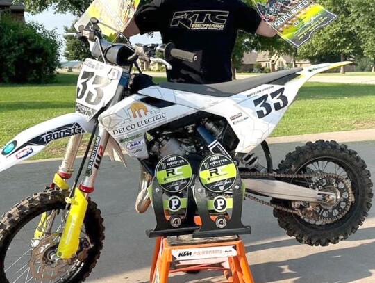 Braylon Hardin will be attending the AMA National Championships for his second year in a row. He is racing in the 65cc 10-11 Limited and 65cc 10-11 Mod classes. • photo provided